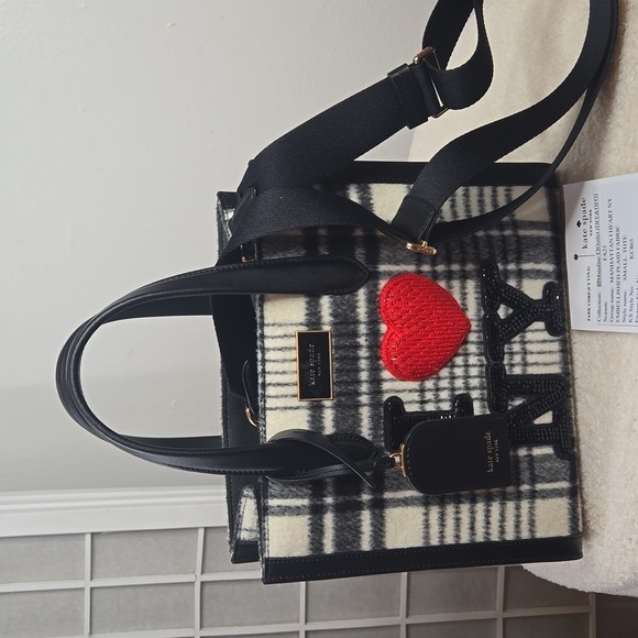 Kate Spade Manhattan Studio Plaid Small Tote - Picture 8 of 8